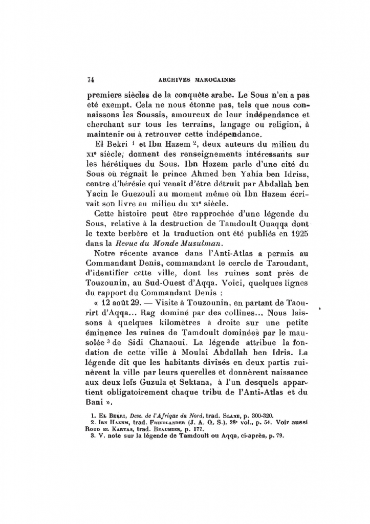 Archives Marocaines, 28 et 29 sidi ahmed ou moussa_Page_075