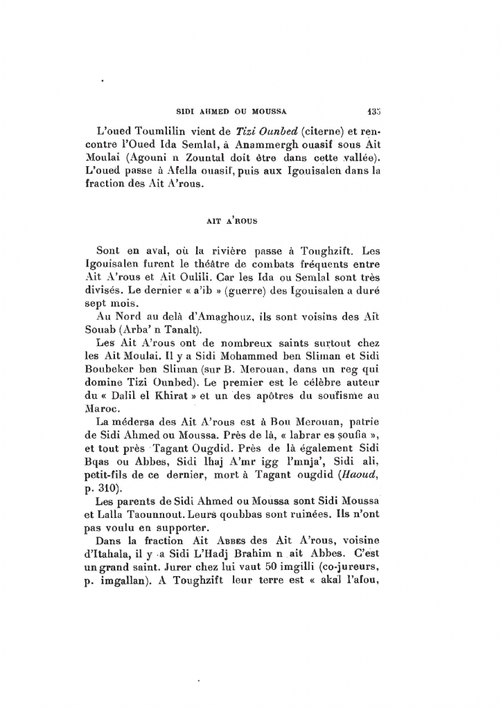 Archives Marocaines, 28 et 29 sidi ahmed ou moussa_Page_136
