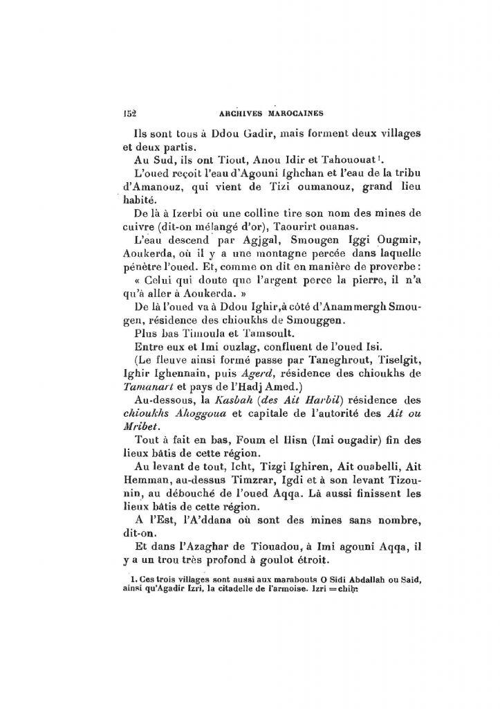 Archives Marocaines, 28 et 29 sidi ahmed ou moussa_Page_153